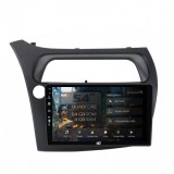 Navigatie Honda Civic Hatchback (2006-2011) 4GB RAM Android 13 Quadcore DSP GPS Wi-FI Carplay Android Auto USB Bluetooth Waze Touchscreen 9 inch