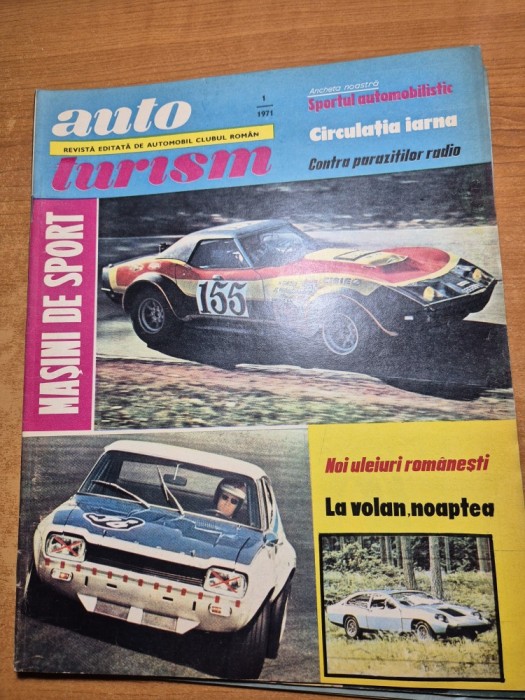 revista autoturism ianuarie 1971