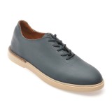 Pantofi GRYXX bleumarin, 13102, din piele naturala