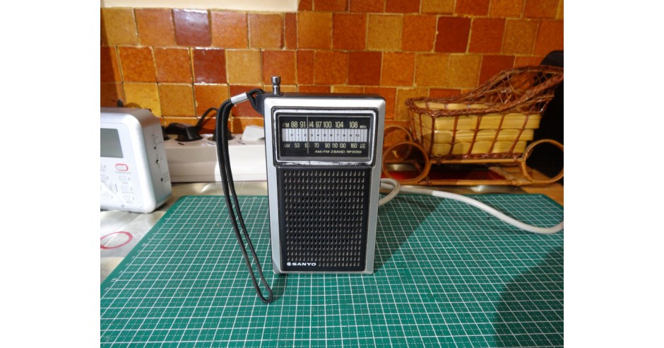 Ancien Répondeur Record O Fone ROF-5500 - Noir, 2 Lignes, Vintage