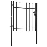 Cumpara ieftin Poarta de gard pentru usa BOXTEL cu varf tip sulita 100x75 cm