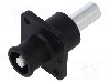 Conector alimentare DC, 1,5kV, 1 pini, seria ES-120A, {{Dimensiune pin}}. DEGSON ELECTRONICS - ESS-120A-25-C-BK-00
