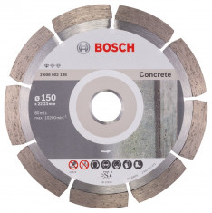 Bosch Professional disc diamantat 150x22.23x2x10 mm pentru beton foto