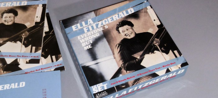 10 CD. compact discuri - ELLA FITZGERALD - EVERYONE&quot; S WRONG BUT ME