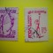 HOPCT LOT NR 240 CAMPIONATELE EURO VOLEI 1955-2 TIMBRE VECHI-STAMPILAT ROMANIA