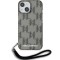 Husa pentru iPhone 15 / iPhone 14 / iPhone 13 - Karl Lagerfeld IML Luxury (KLHCP15SHKDPNSK) - Mono KL Pattern&amp;Cord