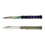 Cumpara ieftin Set 2 Bricege Vanatoare Ti-Lite 33cm, Otel 440C, Deschidere Manuala, Prindere Curea, Multicolor/Verde