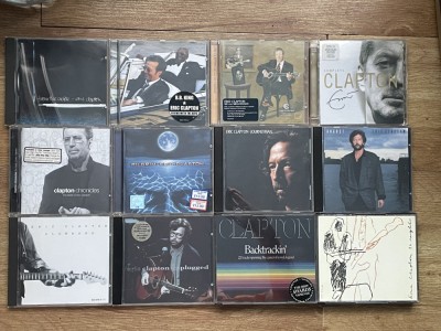 Colectie 12 albume cd-uri ERIC CLAPTON foto