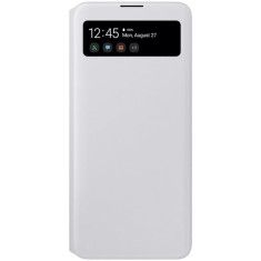 Husa Samsung Galaxy A71 5G A716, S View Wallet, Alba EF-EA716PWEGEU foto