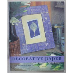 DECORATIVE PAPER , PROJECTS TECHNIQUES , PULL - OUT DESIGNS by ANDREA MAFLIN , 1995