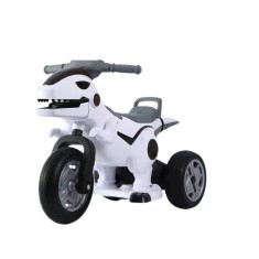 Motocicleta electrica dinozaur 12V alb
