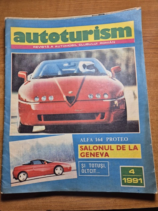 revista autoturism aprilie 1991 - formula 1 a 42 a editie