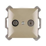 Priza R-TV Perla GAP-PK SA, satin