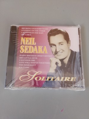 Neil Sedaka - Solitaire (1997/Slam/Germany) - CD ORIGINAL/Nou-Sigilat foto