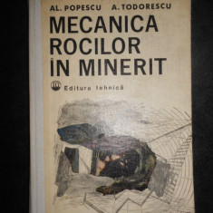 Alexandru Popescu - Mecanica rocilor in minerit (1982, editie cartonata)