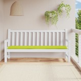 Perna Banca Gradina Verde 200x50x3 cm Textil Oxford Exterior