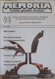 Memoria Revistei Gandirii Arestata NR.4/2015 (93) - Colectiv, Istorie, Revista, 2015, Romana