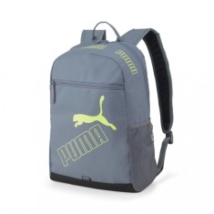 Rucsac Puma Phase II gri pentru scoala,32x15x46 cm