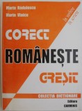 Corect/gresit romaneste &ndash; Marin Radulescu, Marin Vlaicu