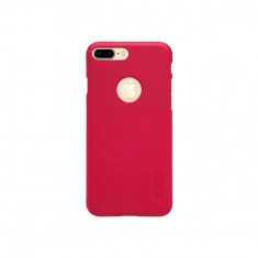 Husa Compatibila cu Apple Iphone 7 Plus,Iphone 8 Plus + Folie Protectie-Nillkin Frosted Shield Rosu