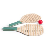 Cumpara ieftin Set de tenis cu rachete din lemn, BS Toys