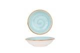 Bonna Farfurie ad&acirc;ncă - Aqua - Porţelan - 9 cm (50cc) - set de 2