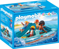 Playmobil Family Fun - Familie cu hidrobicicleta foto