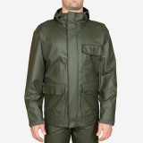 Jachetă 300 Impermeabilă verde Bărbați, Solognac