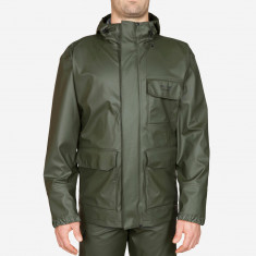 Jachetă 300 Impermeabilă verde Bărbați