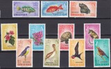 DB1 Fauna 1974 Grenada Grenadines 11 v. MNH lipseste val de 2 c., Nestampilat