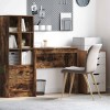 Birou Stejar afumat 80 x 40 x 76 cm Lemn compozit