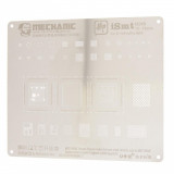 BGA Reballing, Mechanic, iSmt Series Steel Stencil 2 in 1, iPhone 11 Pro, 11 Pro Max