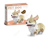 Set de constructie Catelus Corgi 800 piese