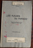 SCARLAT LAMBRINO: LES FLEUVES DU PARADIS/1924/DEDICATIE-AUTOGRAF/FRANCEZA+GREACA
