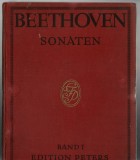 Sonate Beethoven - partituri pian pentru două m&acirc;ini - vol. I