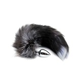 Dildo anal Fox Tail Medium Black
