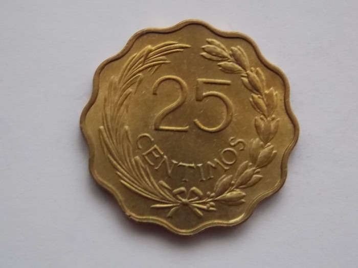 25 CENTIMOS 1953 PARAGUAY