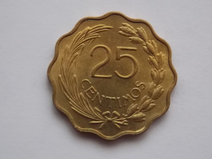 25 CENTIMOS 1953 PARAGUAY