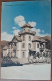 Carte postala, Calimanesti, vila Macelariu, perioada interbelica