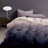 Lenjerie de pat finet 4 piese mov-crem Amethyst Dream, 200x230
