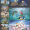 DB Disney Antigua si Barbuda Jules Verne serie + 2 SS II MNH