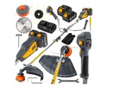 Motocoasa cu acumulator PM-KSAK-42VM, 4 Ah, Powermat PM1513