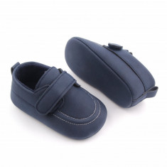 Pantofi eleganti bleumarine cu bareta (Marime Disponibila: 6-9 luni (Marimea 19