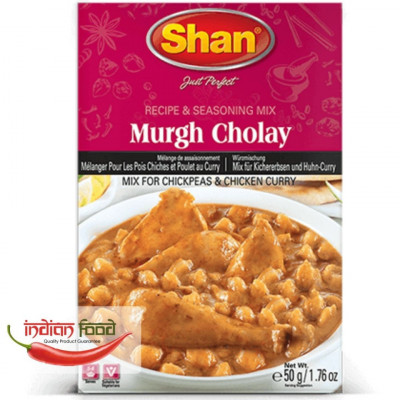 SHAN Murgh Cholay Mix (Condiment pentru Naut si Carne de Pui ) 50g foto
