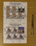 Expozitia Filatelica Nationala Timfilex, minicoli de 5 timbre si 1 vinieta 2023 LP 2436c