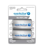 Baterie reincarcabila R20 D 5500mAh everActive Silver Line-Conținutul pachetului 1x Blister