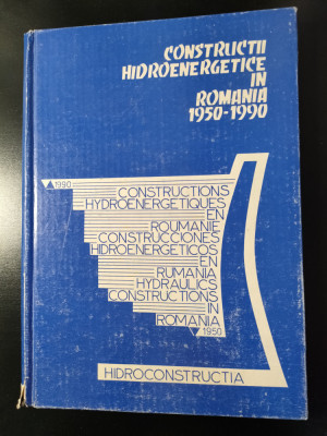 Constructii hidroenergetice in Romania 1950-1990 (Hidroconstructia S.A.) foto