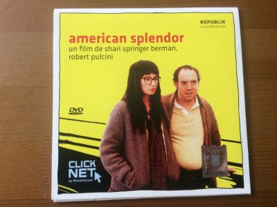 american splendor 2003 film DVD video disc editie colectia revista republik NM foto