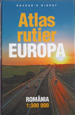 ATLAS RUTIER EUROPA. ROMANIA 1:300.000-COLECTIV foto