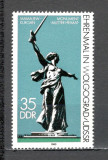 D.D.R.1983 Monumente nationale SD.501, Nestampilat
